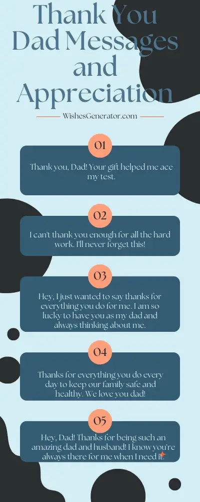 64 Thank You Dad Messages And Appreciation 0734